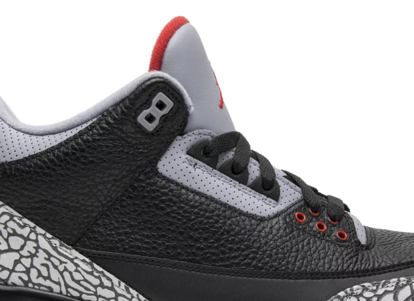 Basketball Shoes 3 Retro Black Cement