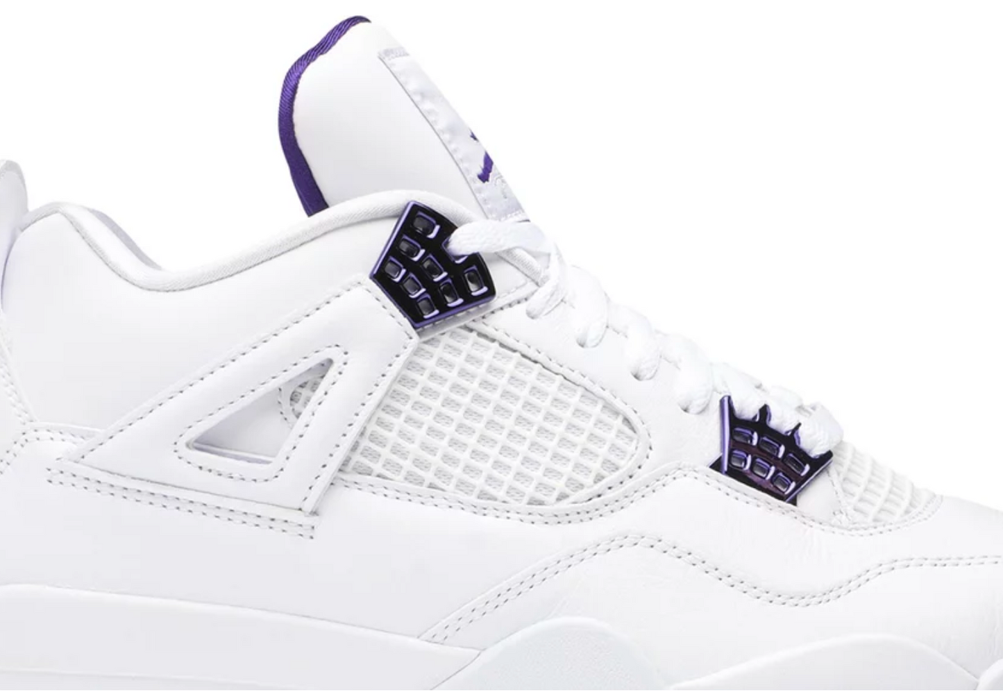 Basketball Shoes 4 Retro Purple Metallic