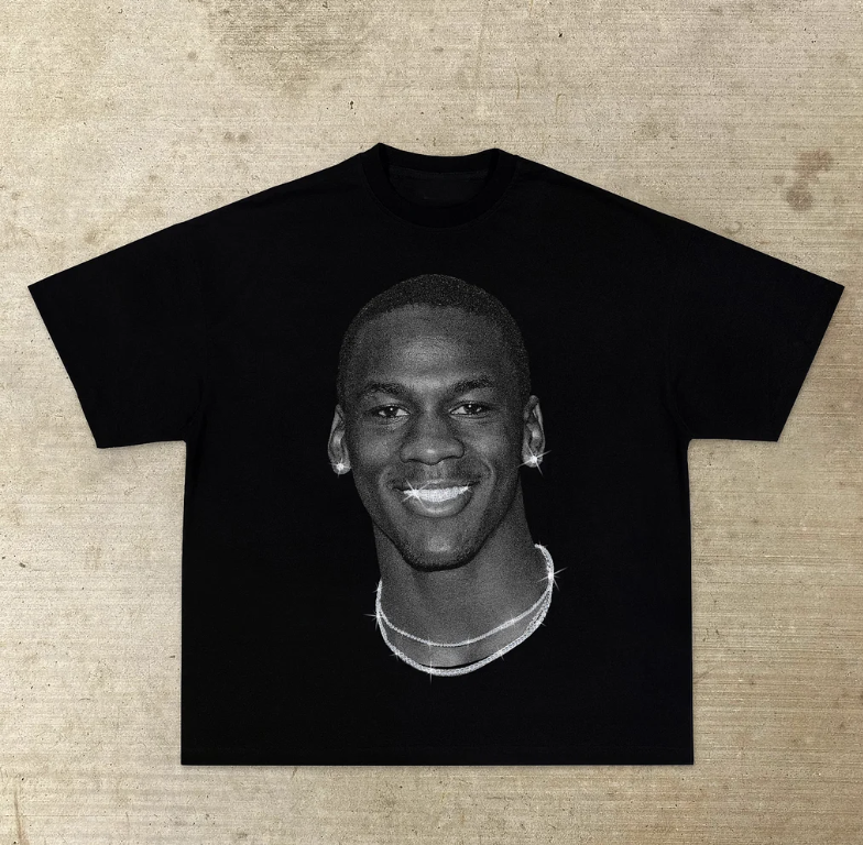 Young Michael Jordan Graphic T-Shirt