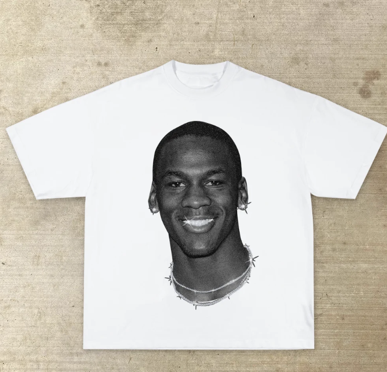 Young Michael Jordan Graphic T-Shirt