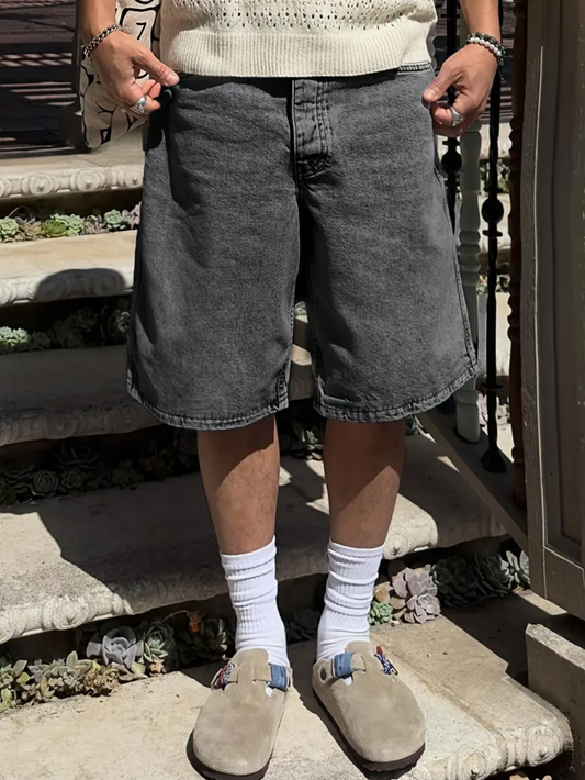 Mens Denim Jorts